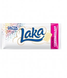 Tablete de Chocolate Laka 135g Lacta