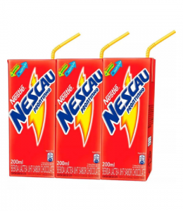 Achocolatado Nescau Pronto - 3x200ml - Nestlé