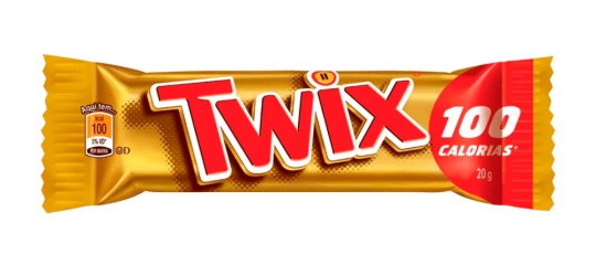 Twix 100 calorias